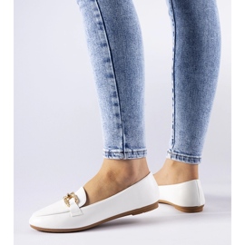 White buckle moccasins from Sovera 1