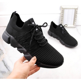 Black lightweight sports shoes Big Star JJ274278 1 Black lightweight sports shoes Big Star JJ274278 1