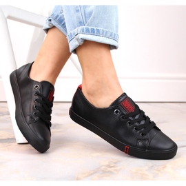 Low-top eco leather black Big Star GG274007 2