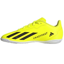 Adidas X Crazyfast Club In Jr IF0710 shoes yellow 1 Adidas X Crazyfast Club In Jr IF0710 shoes yellow 1