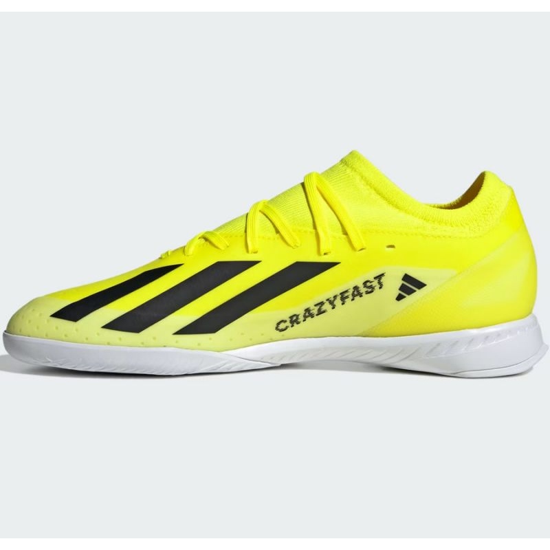 Yellow adidas 2024 indoor soccer shoes