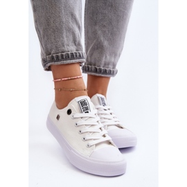 Women's Classic Low Sneakers Big Star AA274010 White 2