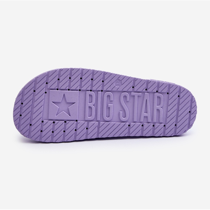Women's flip-flops Big Star LL274426 Purple 2