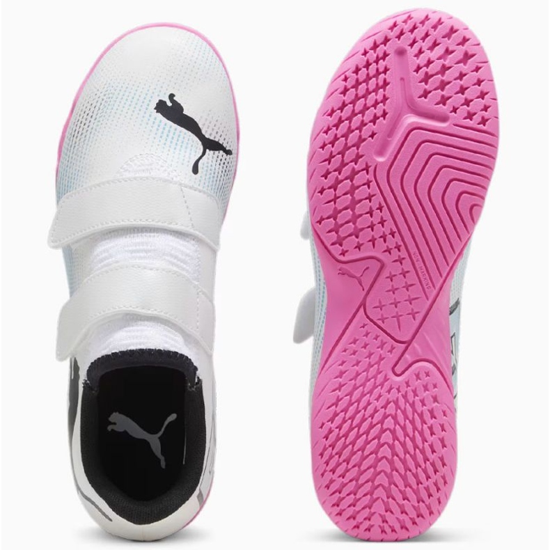 Puma Future 7 Play It Jr 107741-01 football shoes white 1