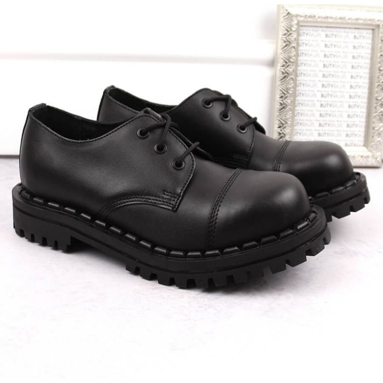 Gregor W GRE1206A leather boots, black 1 Gregor W GRE1206A leather boots, black 1