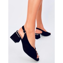 Seastar Vandell Black high-heeled sandals 2