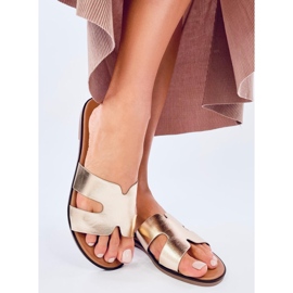 Seastar Palfre Gold women's flip-flops golden 1