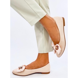 Bonnies Beige teddy bear ballerinas 2 Bonnies Beige teddy bear ballerinas 2