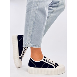 Women's sneakers on the Dors Black platform 2