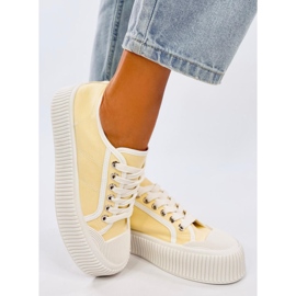 Dors Yellow women's platform sneakers 2 Dors Yellow women's platform sneakers 2