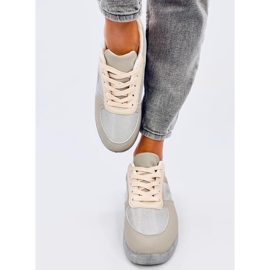 Doleh Gray lightweight women's sneakers grey 1