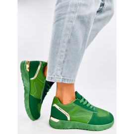 Light women's sneakers Doleh Green 2