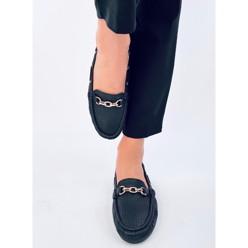 Nisa Black women's loafers 1