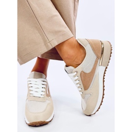 Agassi Beige women's sneakers 1