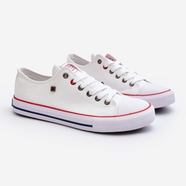 Big Star Low Men's White Sneakers T174102 2 Big Star Low Men's White Sneakers T174102 2