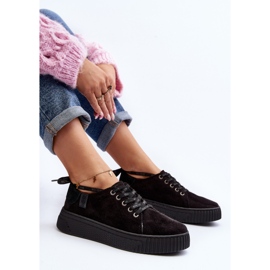 Women's Sneakers Big Star NN276005 Memory Foam System Black 2