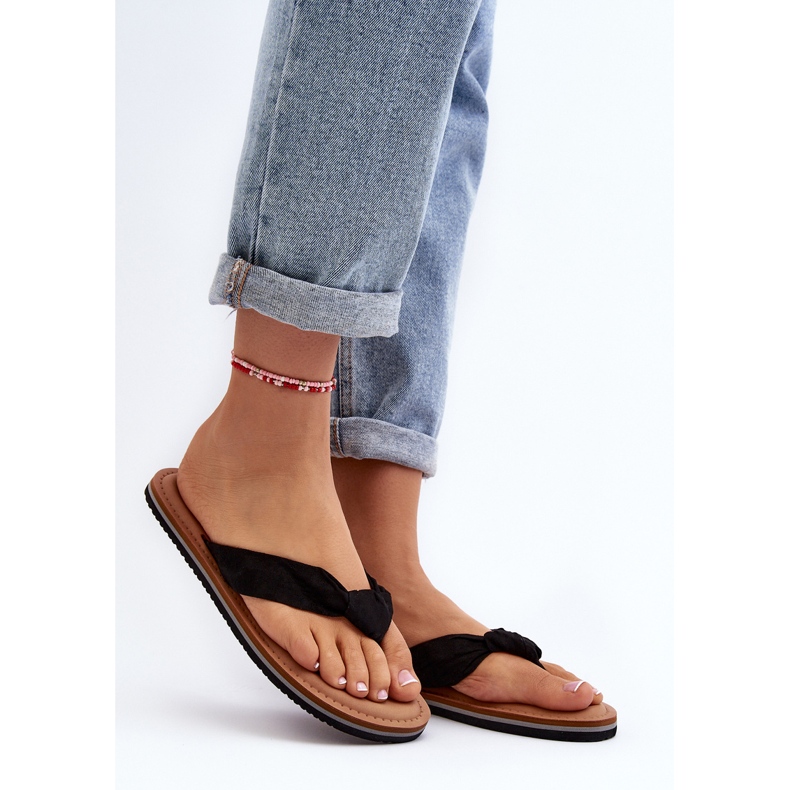 Women's flip-flops Big Star LL274625 Black 2 Women's flip-flops Big Star LL274625 Black 2