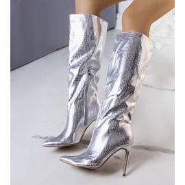 BM Silver boots on a pin Dinami 2