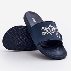 Lee Cooper Men's Slides LCW-24-42-2481M Navy Blue 2