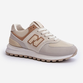 Beige Women's Sneakers Sports Shoes Alettesa 2 Beige Women's Sneakers Sports Shoes Alettesa 2