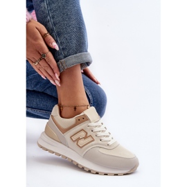 Beige Women's Sneakers Sports Shoes Alettesa 1 Beige Women's Sneakers Sports Shoes Alettesa 1