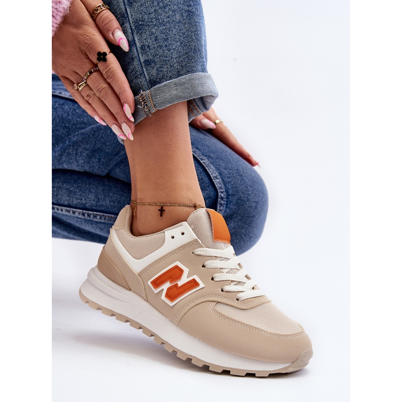 Beige Lifari Women's Sneakers Sports Shoes 1 Beige Lifari Women's Sneakers Sports Shoes 1