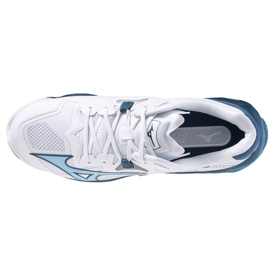 Mizuno Wave Lightning Z8 M V1GA240021 volleyball shoes white 1