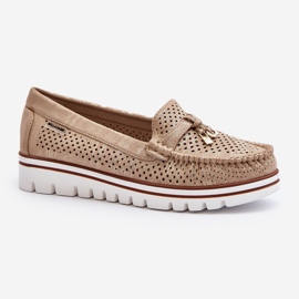 Women's Openwork Moccasins Golden Twista 2