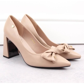 Vinceza W JAN267 pumps with a bow 2