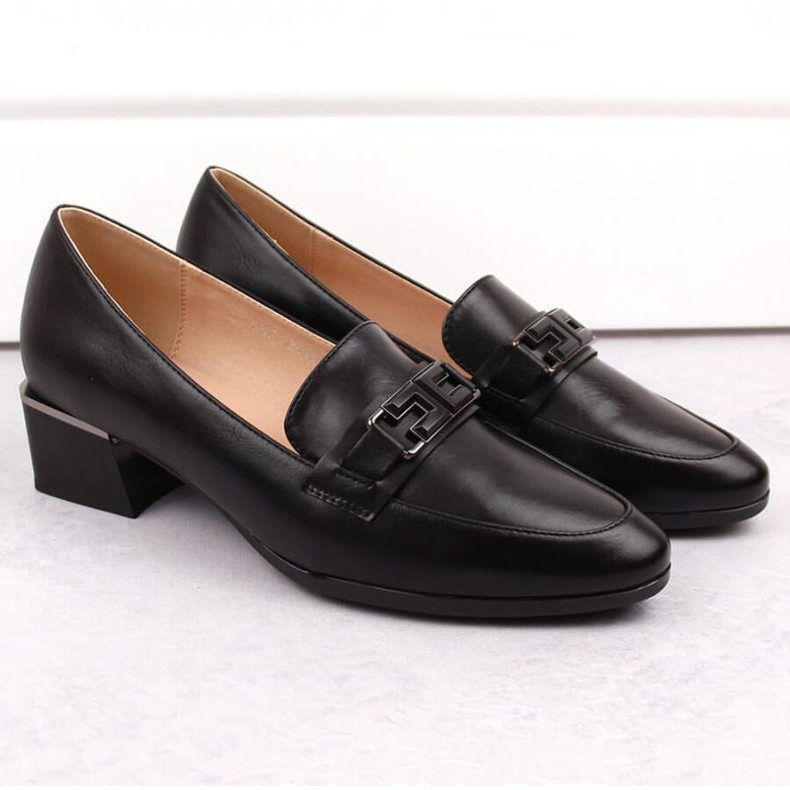 Vinceza W JAN270A low-heeled shoes, black 2 Vinceza W JAN270A low-heeled shoes, black 2
