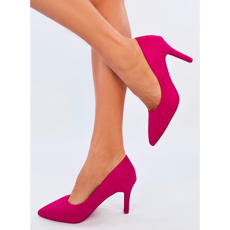 Classic women's pumps Eurielle Fuchsia pink 2