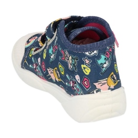 Befado children's slippers with Velcro 212P080 blue 4