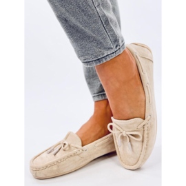 Wards Beige suede moccasins 2