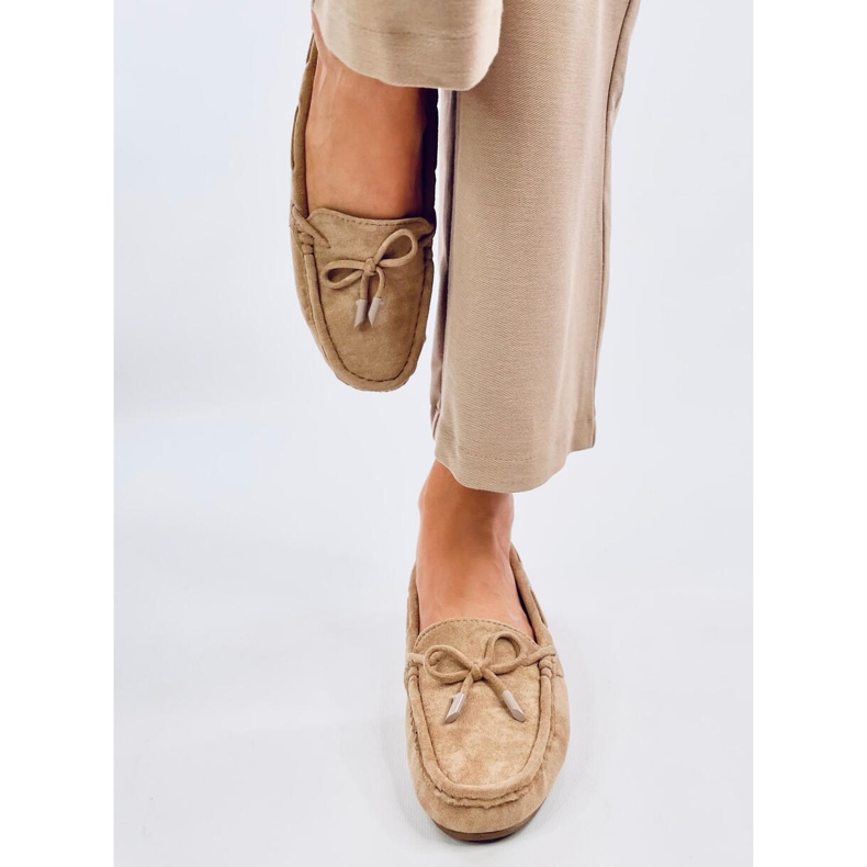 Wards Khaki suede loafers beige 1