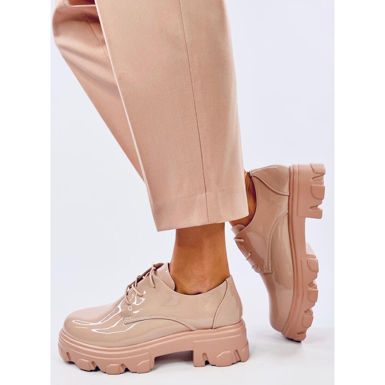 Pragma Nude high-soled loafers beige 2