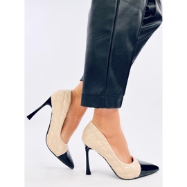 Chanelkikikikiki Sheltoni Beige high heels 2