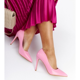 Pink Tenmile high heels 1