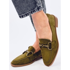 Isidora Green women's loafers 2