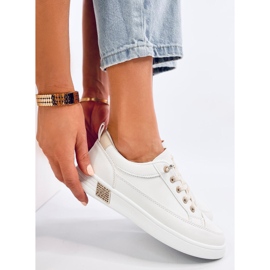 Stocks Beige women's sneakers white 1