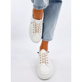 Stocks Beige women's sneakers white 2