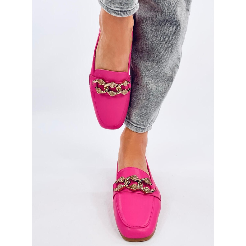 Women's moccasins Mallow Fuchsia pink 1