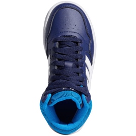Adidas Hoops Mid GW0400 shoes blue 1