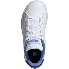 Adidas Advantage Lifestyle Court Lace H06160 shoes white 1 Adidas Advantage Lifestyle Court Lace H06160 shoes white 1