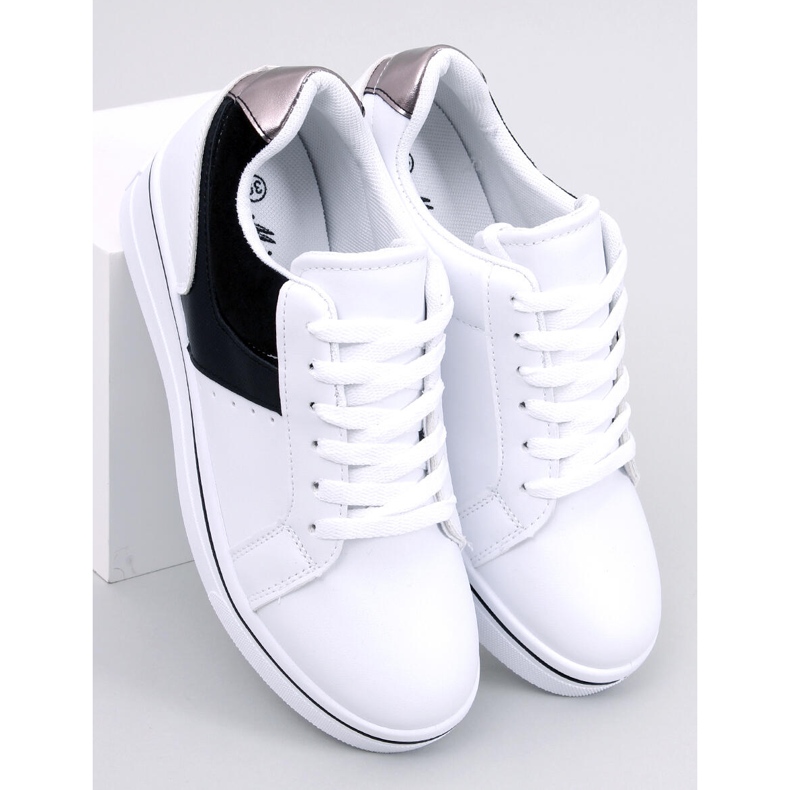 Tobey Black wedge sneakers white 1