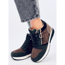 Telts Black wedge sneakers 1 Telts Black wedge sneakers 1