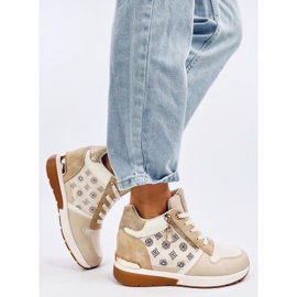 Telts Beige wedge sneakers 2 Telts Beige wedge sneakers 2