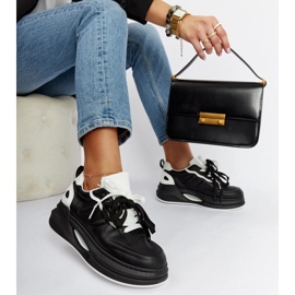 Black and white Galdino sneakers 2 Black and white Galdino sneakers 2