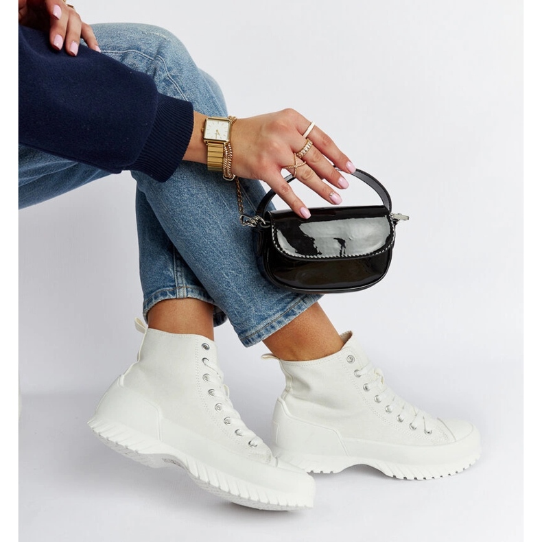 White Ronchis high-top sneakers 1