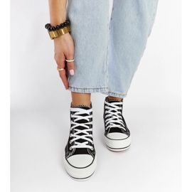 Puglia black high-top sneakers 1