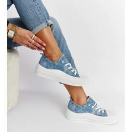 Blue Blais platform sneakers 2